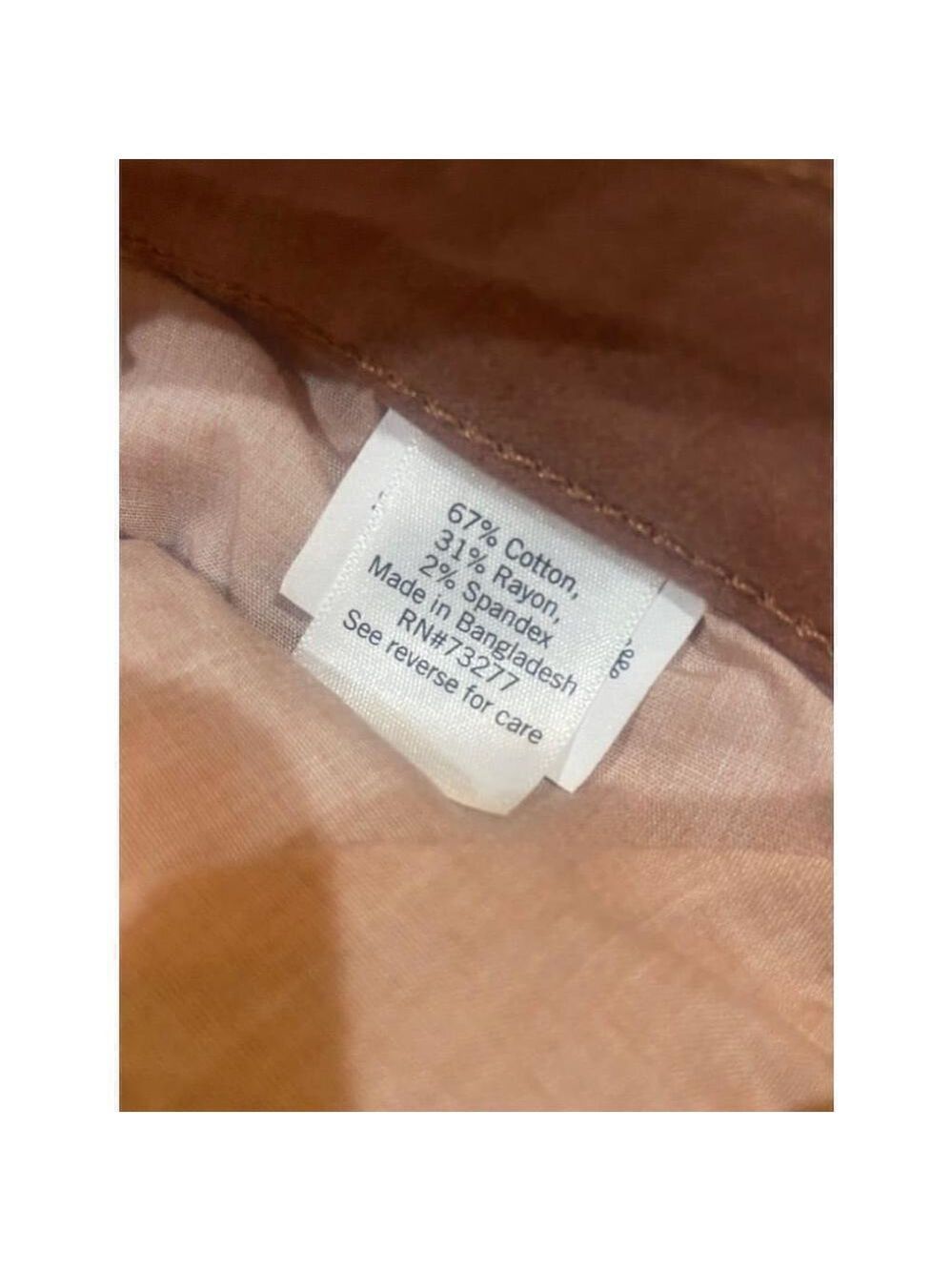 SO Flare Jeans Pink Brown Size 13 - Picture 6 of 6